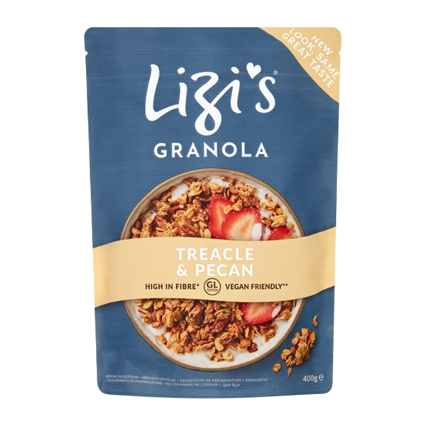 LIZI'S GRANOLA Treacle & Pecan Granola 400g - Longdan Official