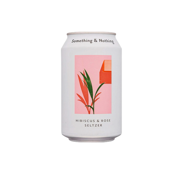 SOMETHING AND NOTHING Hibiscus & Rose Seltzer 330ml - Longdan Official