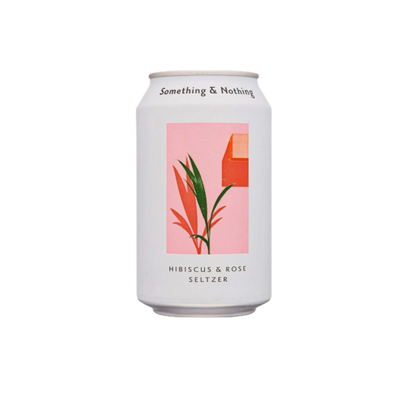 SOMETHING AND NOTHING Hibiscus & Rose Seltzer 330ml - Longdan Official