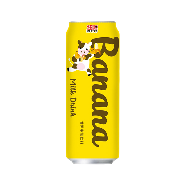 RICO Banana Milk Drink 480ml - Longdan Official
