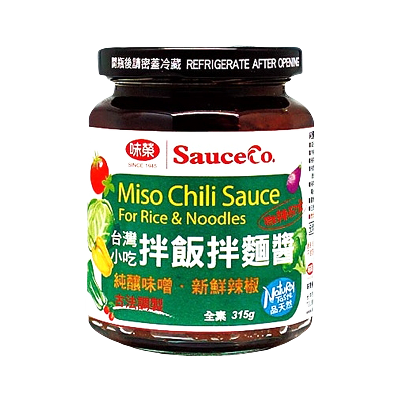 Sauce Co - Miso Chilli Sauce 315g - Longdan Official