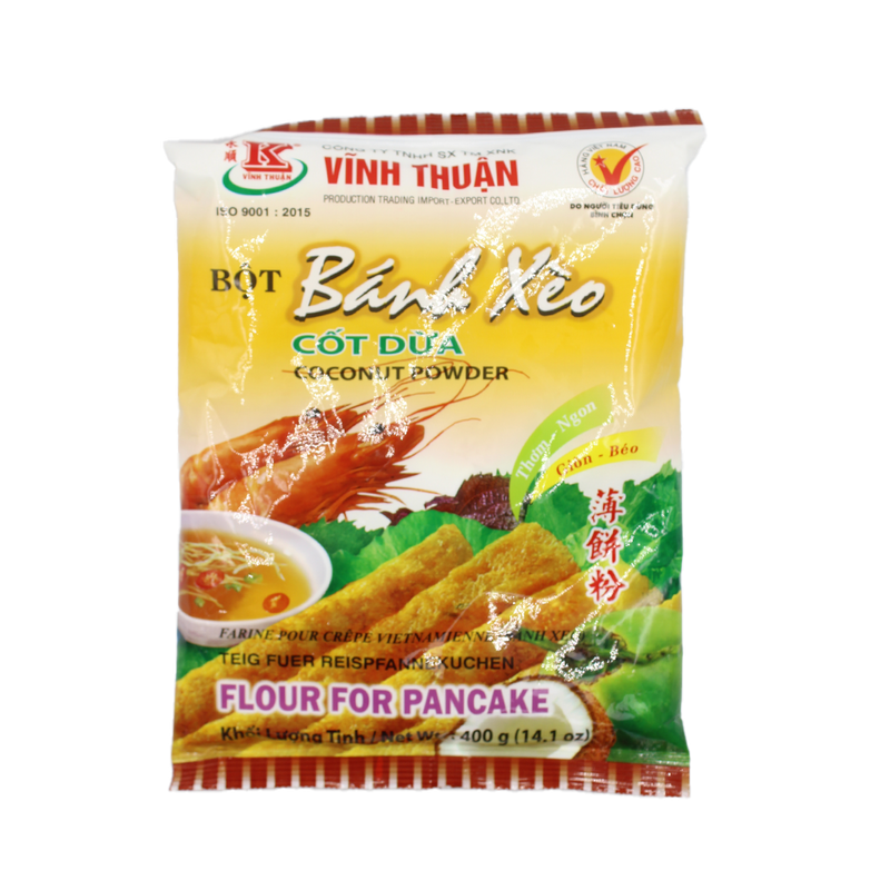 Vinh Thuan Flour For Pancake With Coconut Milk 400g - Longdan Official