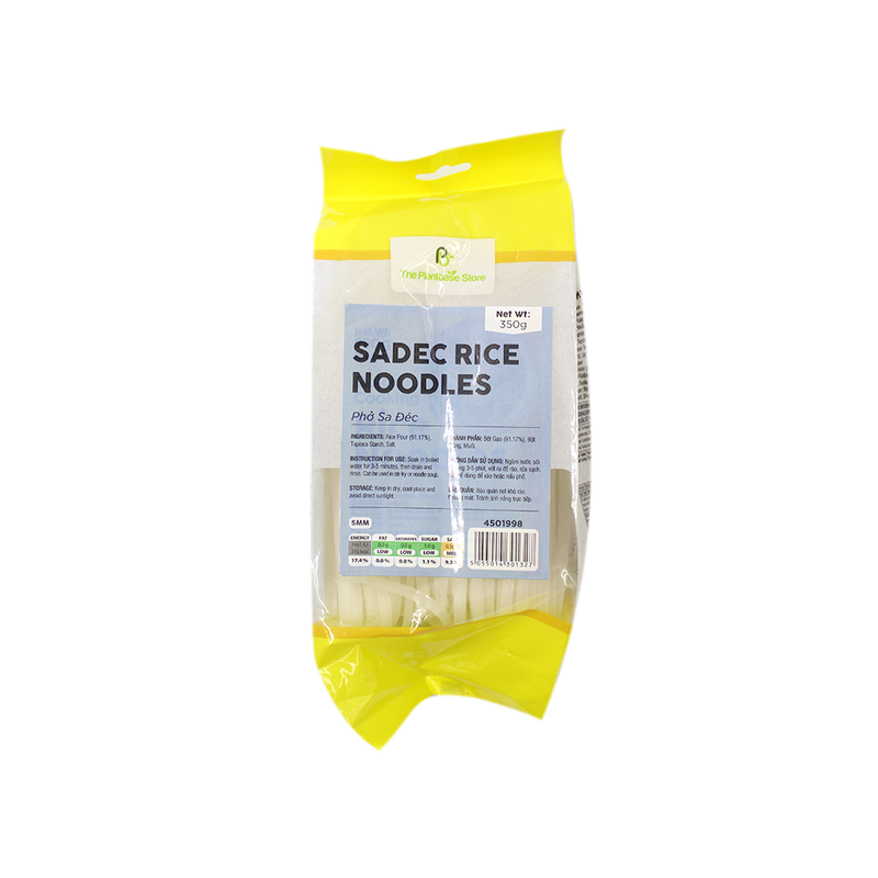 The Plantbase Store Sadec Rice Noodles 5mm 350g - Longdan Official