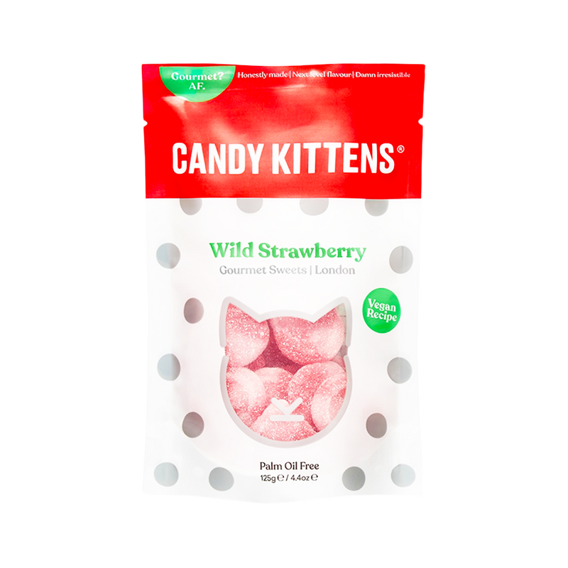 CANDY KITTENS Wild Strawberry 125g - Longdan Official