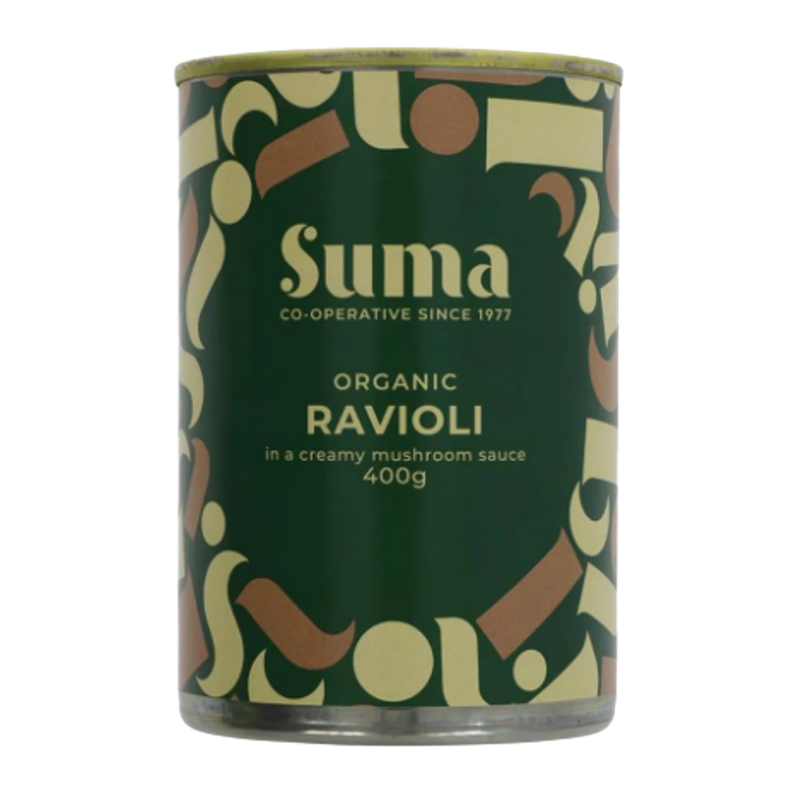 SUMA ORGANIC Ravioli with Mushroom Sauce 400g - Longdan Official