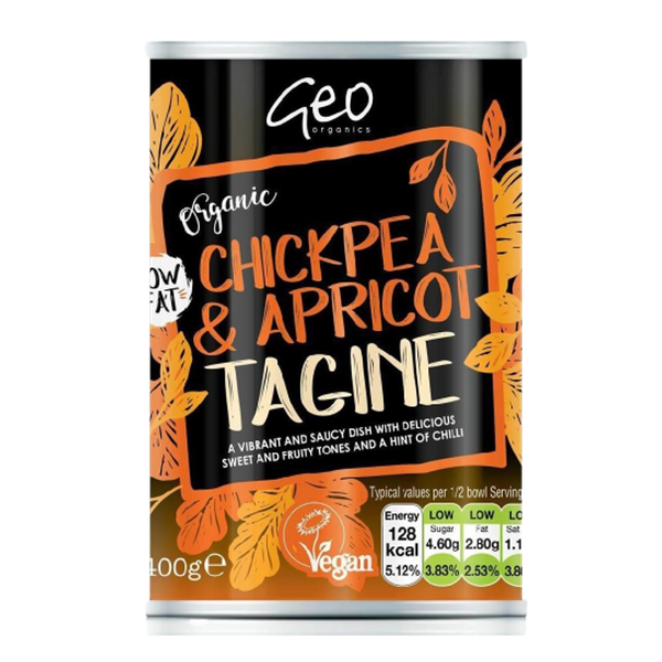 GEO ORGANICS Chickpea & Apricot Tagine 400g - Longdan Official