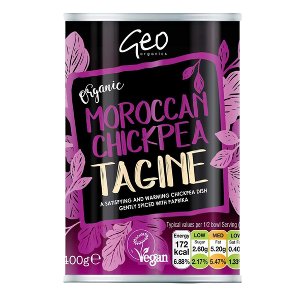 GEO ORGANICS Moroccan Chickpea Tagine 400g - Longdan Official