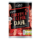 GEO ORGANICS Organic Chickpea & Lentil Dahl 400g - Longdan Official