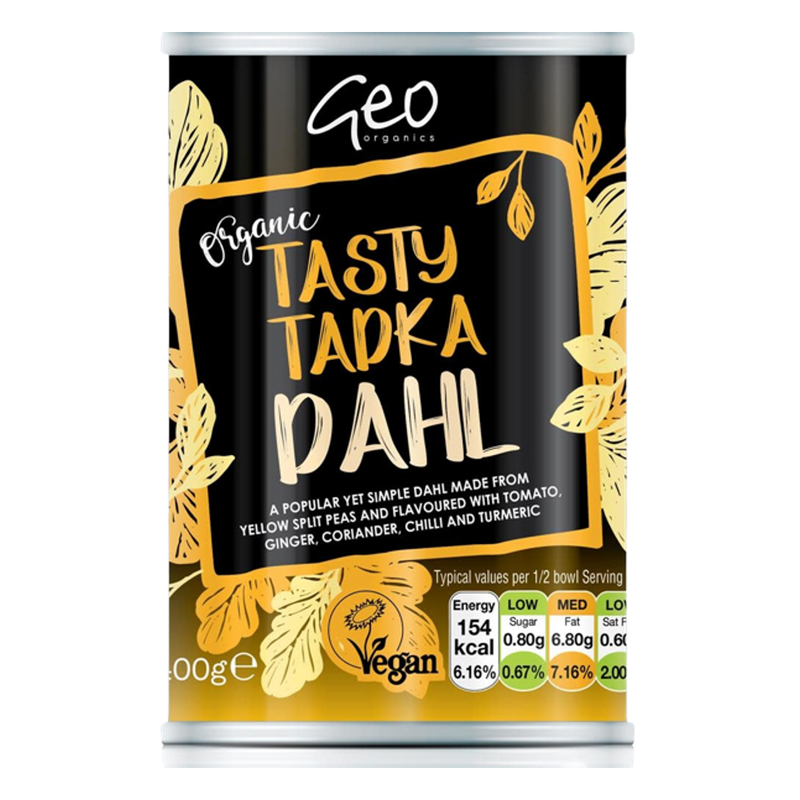 GEO ORGANICS Tadka Dahl 400g - Longdan Official