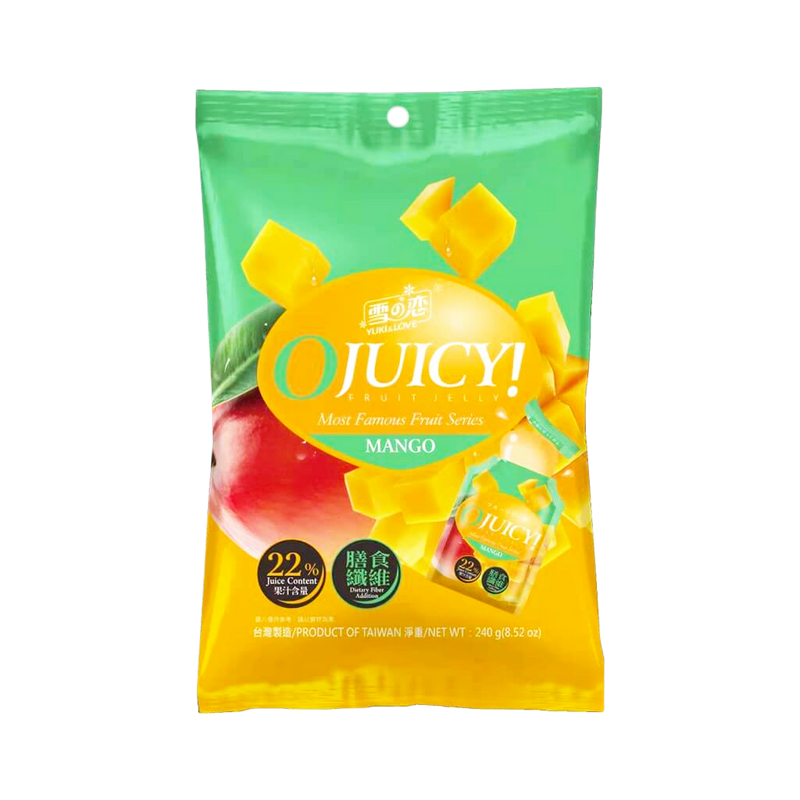 YUKI & LOVE - OJUICY! - Mango Jelly 240g - Longdan Official