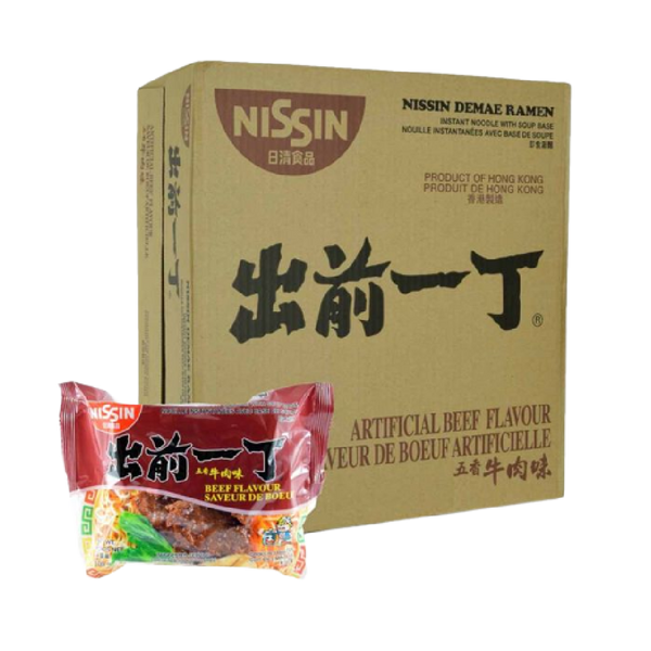 NISSIN EU Demae Ramen เนื้อ 110g (เคส 30)