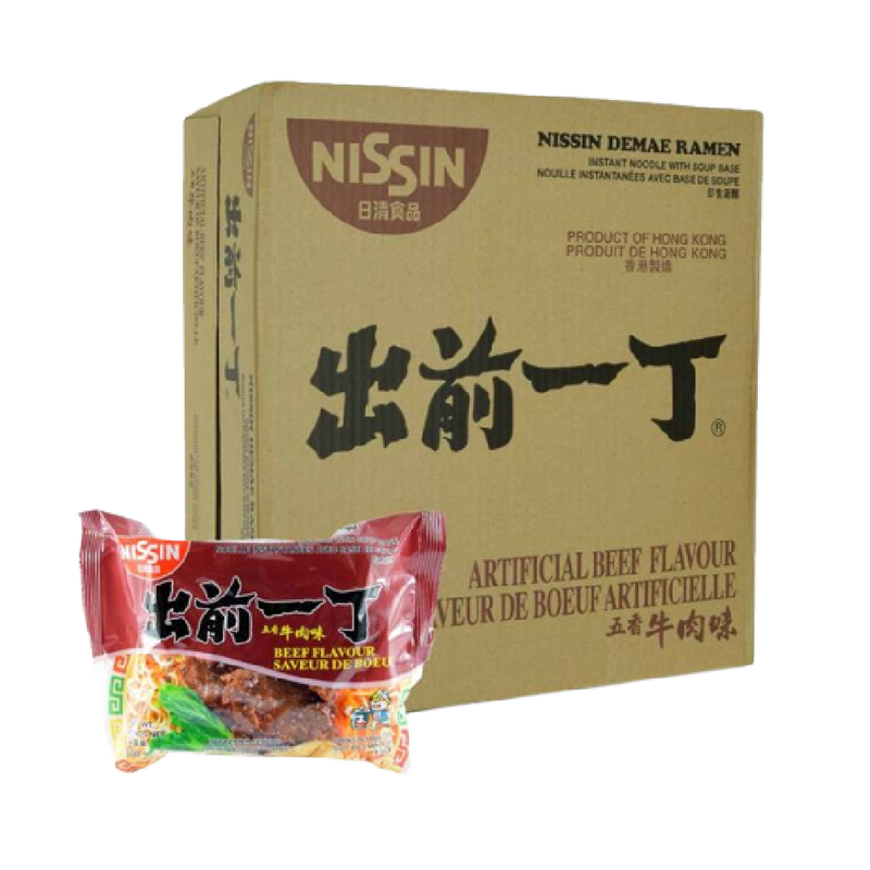 NISSIN EU Demae Ramen เนื้อ 110g (เคส 30)