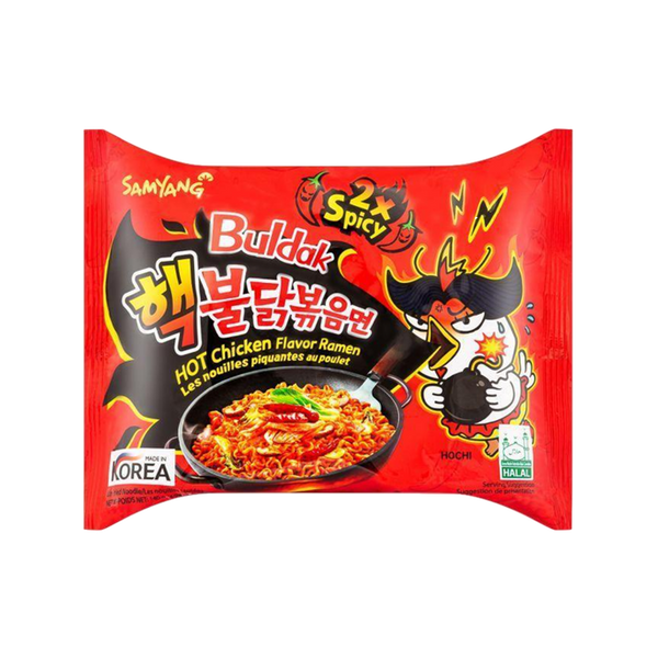 SAMYANG Hot Chicken Ramen (Double Spicy) 140g - Longdan Official