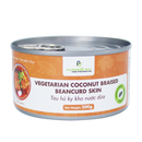 The Plantbase Store Canned Vegetarian Coconut Braised Beancurd Skin 200g - Longdan Official