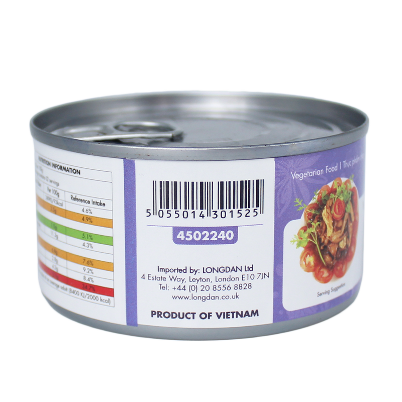 The Plantbase Store Canned Vegetarian Beancurd Skin With Termite Mushroom 200g (Case 12) - Longdan Official