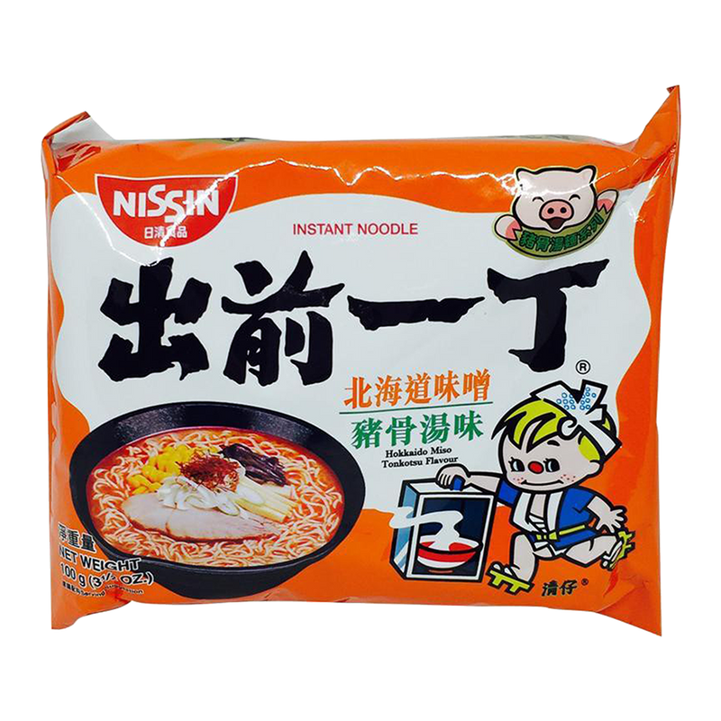 NISSIN Demae Ramen - Hokkaido Miso Tonkotsu 100g (Case 30) - Longdan Official