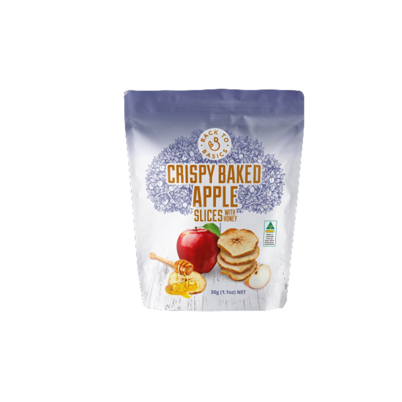 BACK TO BASICS Crispy Apple Slices with Honey 30g - Longdan Official