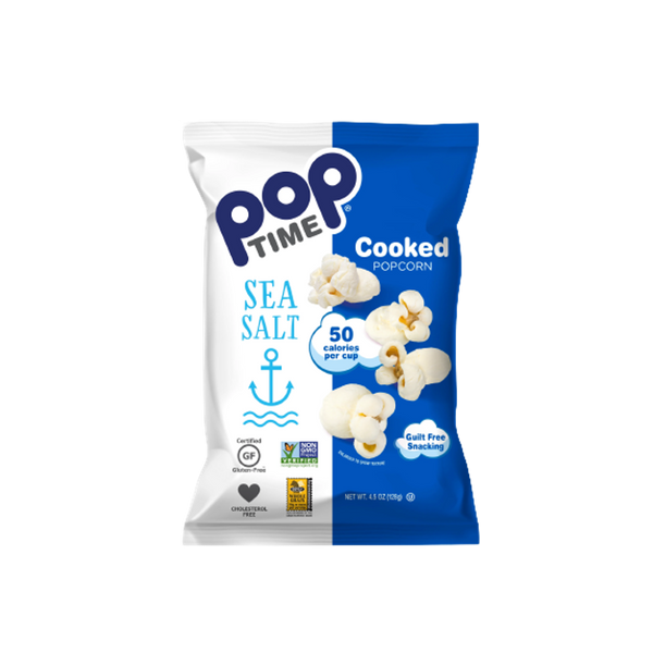 POPTIME Large Sea Salt 128g - Longdan Official