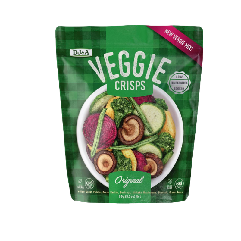 DJ & A Crisps Veggie - Original 90g - Longdan Official