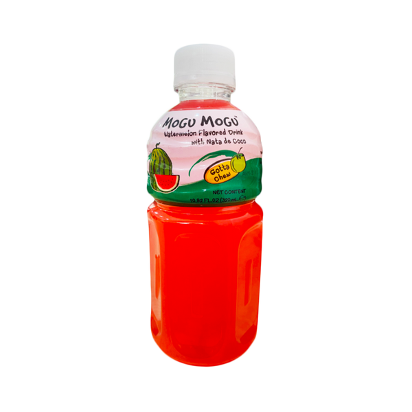 MOGU MOGU Nata De Coco Drink - Watermelon Flavour 320ml - Longdan Official