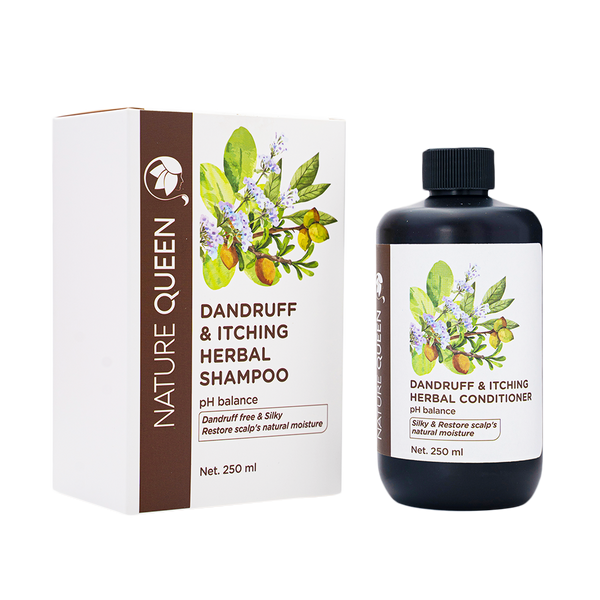 Nature Queen Dandruff & Itching Herbal Shampoo 250ml