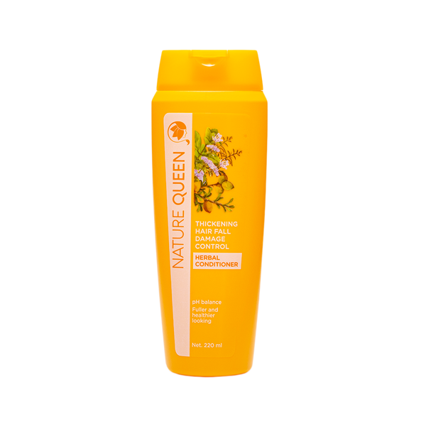 Nature Queen Thickening Hair fall & Damage control herbal conditioner 220ml - Longdan Official