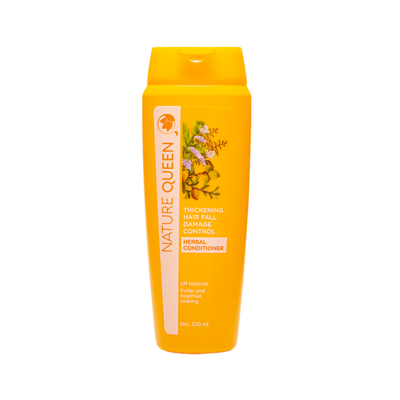 Nature Queen Thickening Hair fall & Damage control herbal conditioner 220ml - Longdan Official