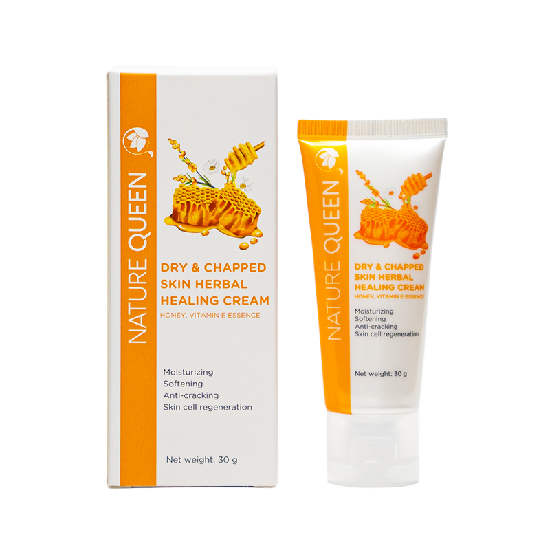 Nature Queen Dry & Chapped Skin Herbal Healing Cream 30g - Longdan Official