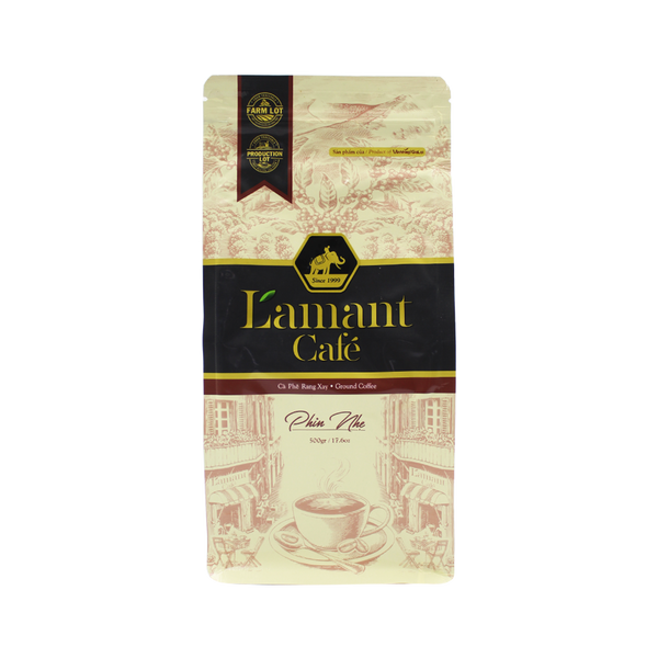 L'amant Light Blend (Arabica & Robusta Blend) Ground Coffee 500g