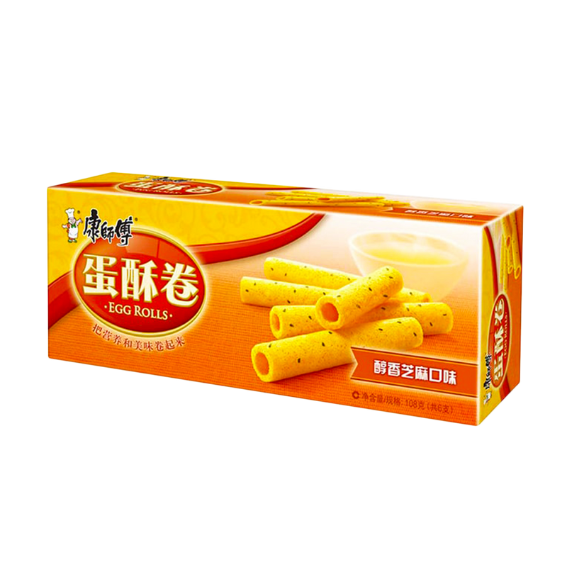 MASTER KONG KSF Egg Rolls - Sesame Flavour 108g - Longdan Official