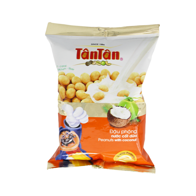 Tan Tan Peanuts With Coconut 60G - Longdan Official