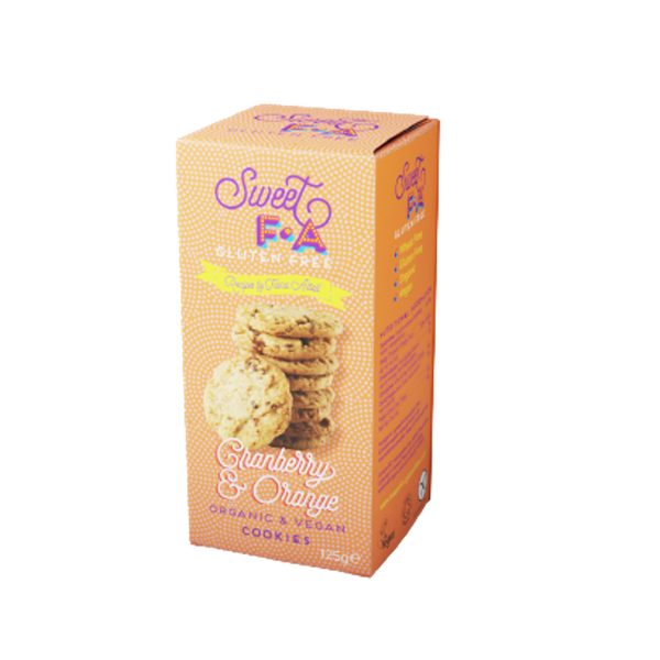 ISLAND BAKERY ORGANICS Cranberry & Orange Cookies 125g - Longdan Official