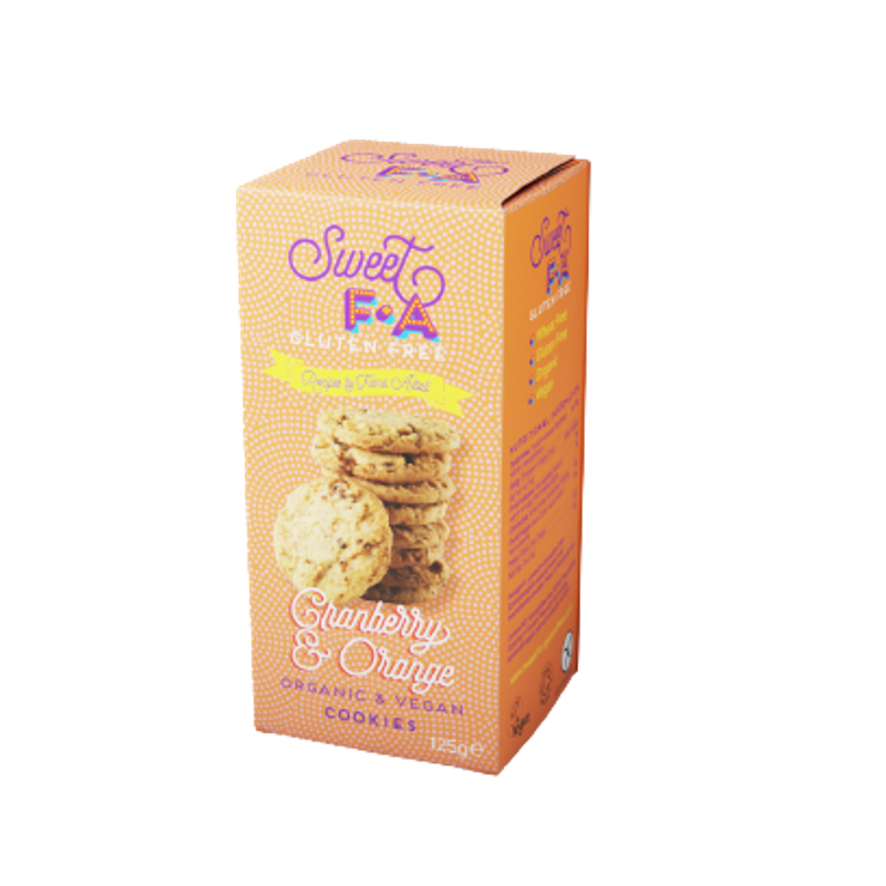 ISLAND BAKERY ORGANICS Cranberry & Orange Cookies 125g - Longdan Official