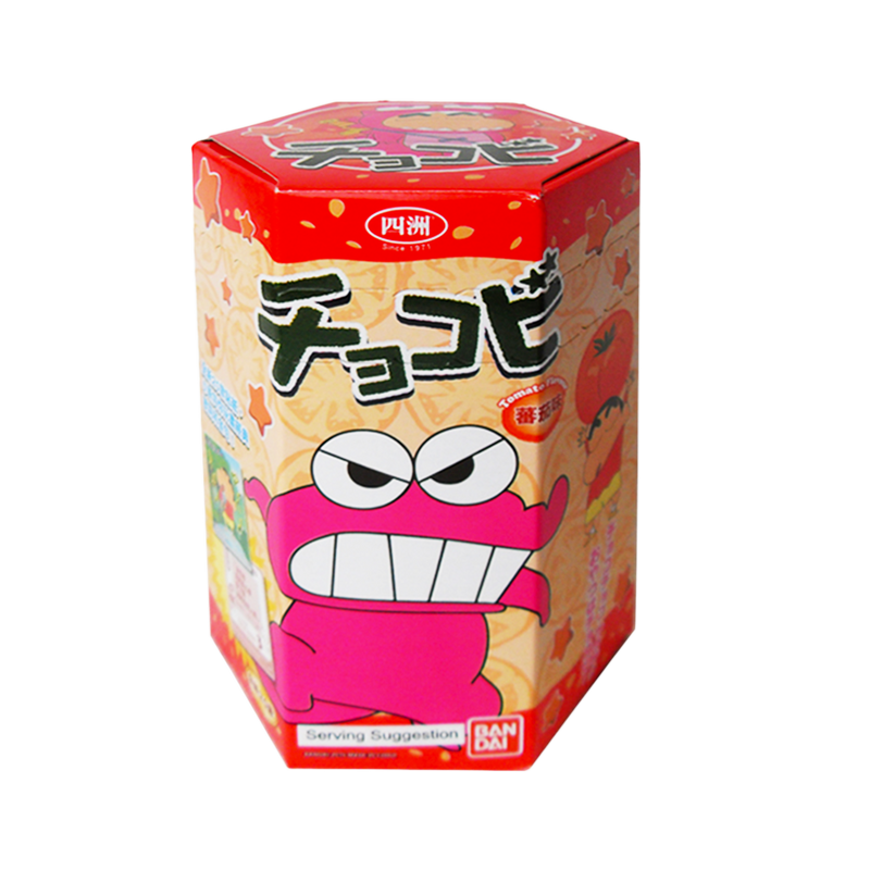 FOUR SEA Shinchan Corn Snack - Tomato 22g - Longdan Official