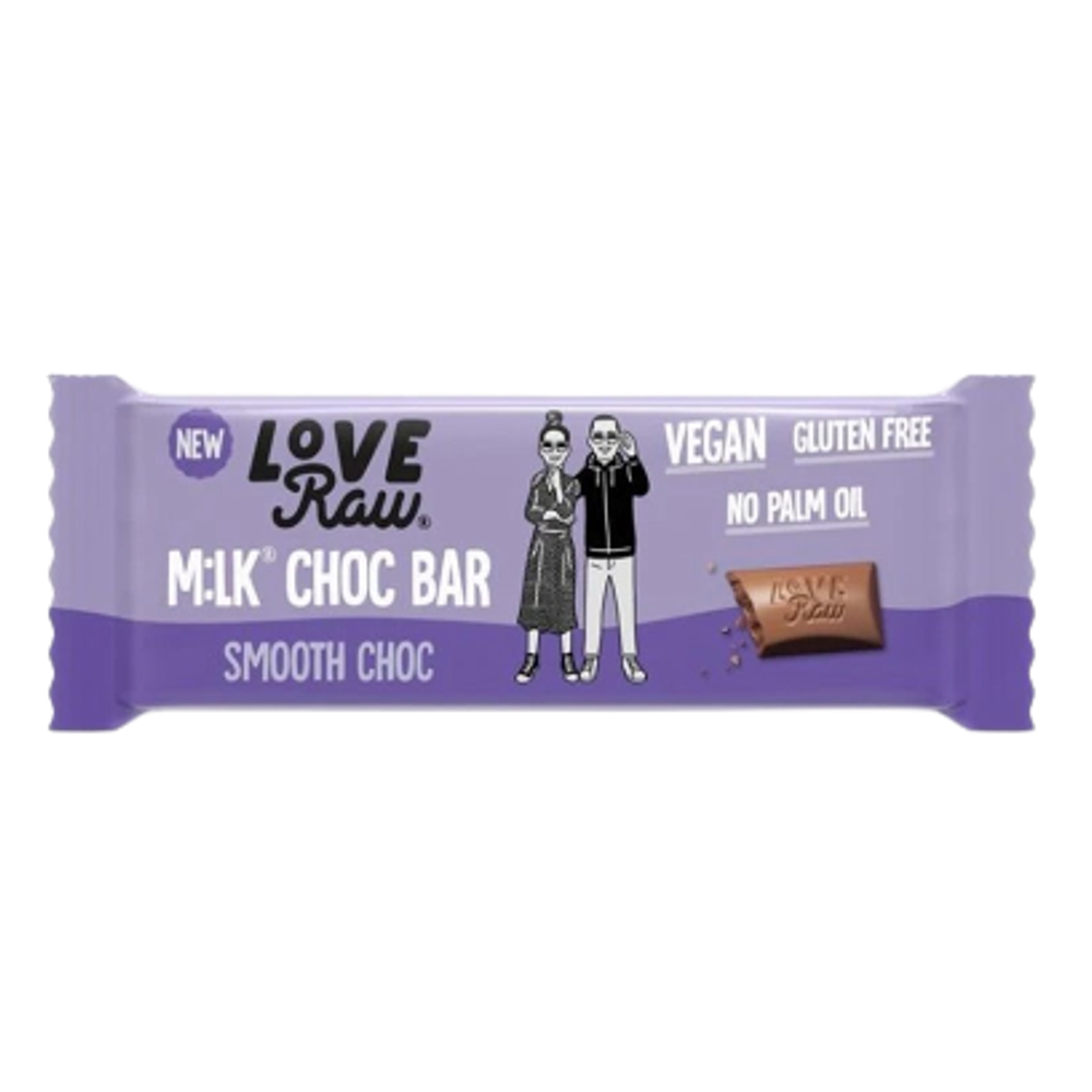 LOVERAW Smooth Milk Chocolate 30g