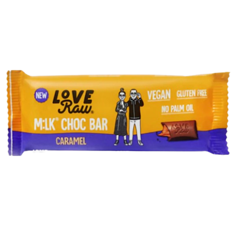 LOVERAW Caramel Milk Chocolate 30g