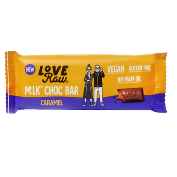 LOVERAW Caramel Milk Chocolate 30g - Longdan Official