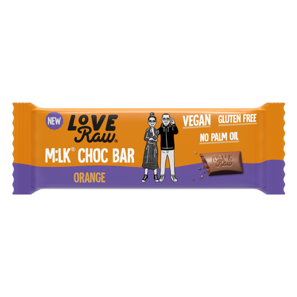 LOVERAW Orange Milk Chocolate 30g - Longdan Official