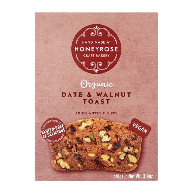 HONEYROSE Date & Walnut Toast 110g - Longdan Official