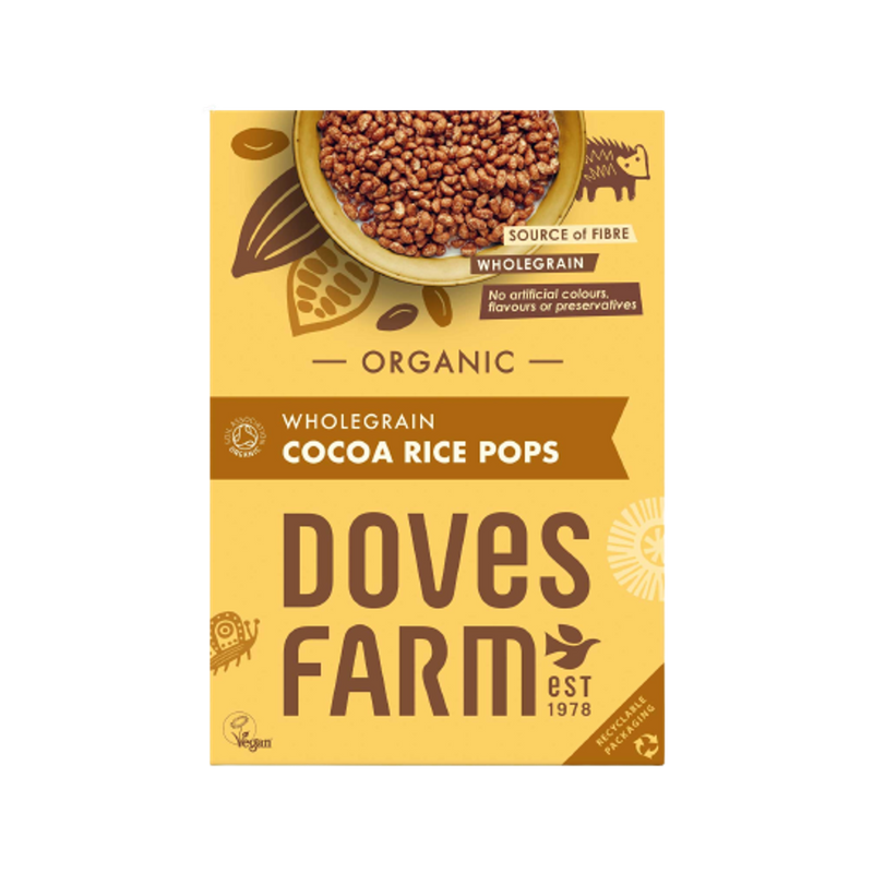 DOVES FARM Cocoa Rice Pops 300g - Longdan Official