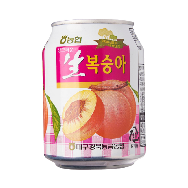 NONGHYUP Crushed Peach Juice 240ml - Longdan Official