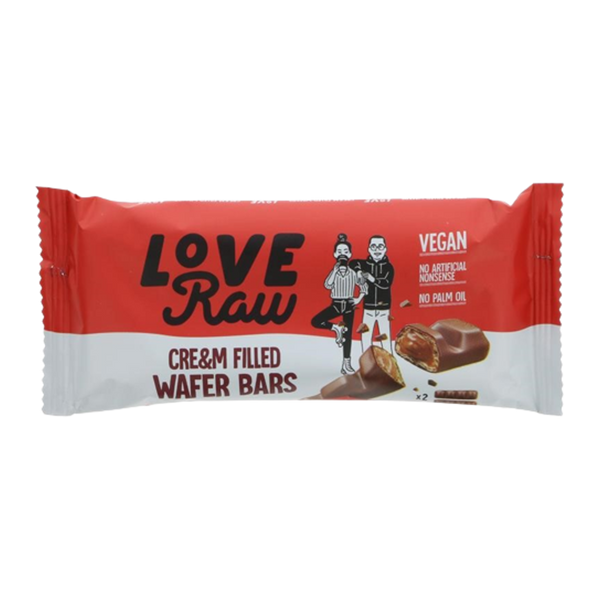 LOVERAW Cream Filled Choc Wafer 43g - Longdan Official