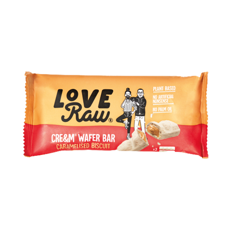 LOVERAW Caramelised Biscuit Wafer 45g - Longdan Official