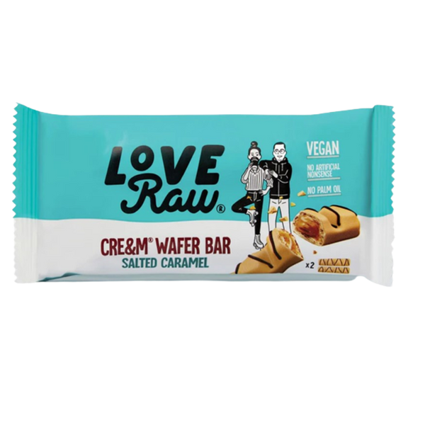 LOVERAW Cream Filled Caramel Wafer 43g - Longdan Official