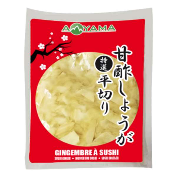 Aoyama Sushi Ginger White In Bag 1.5kg