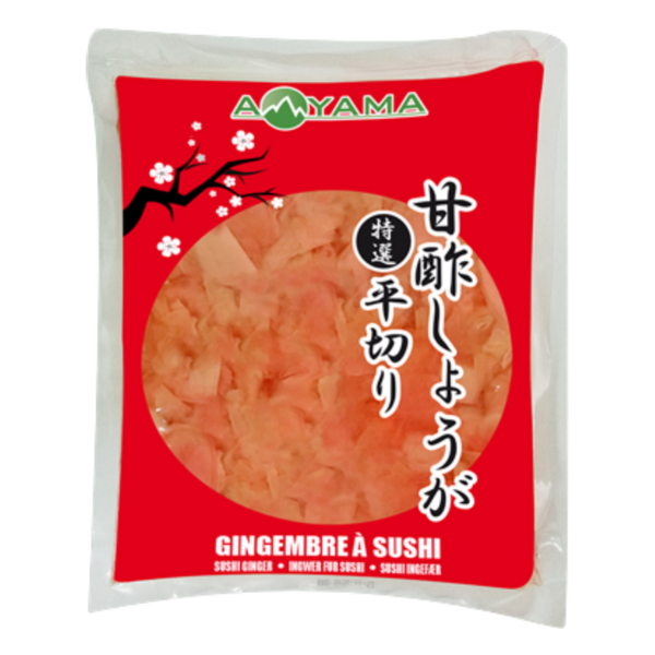 Aoyama Sushi Ginger Pink In Bag 1.5kg - Longdan Official