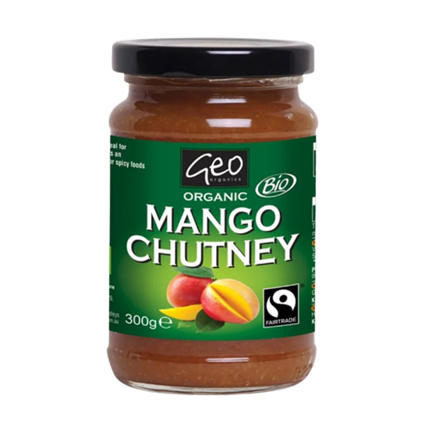 GEO ORGANICS Mango Chutney 300g - Longdan Official