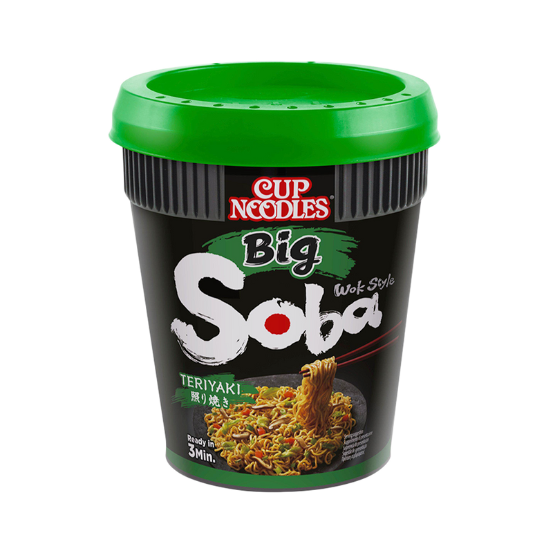 NISSIN Soba Big Cup Teriyaki 113g - Longdan Official