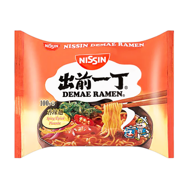 NISSIN EU Demae Ramen Spicy 100g - Longdan Official