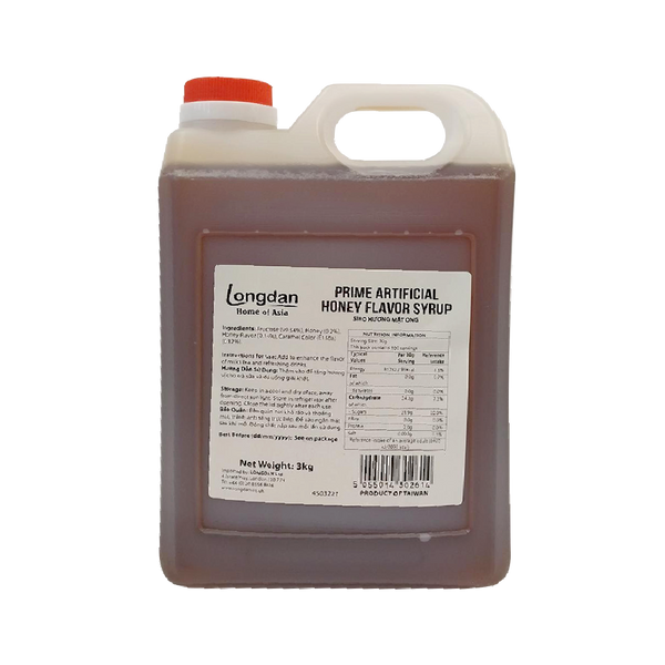 Longdan Prime Artificial Honey Flavor Syrup 3kg - Longdan Official